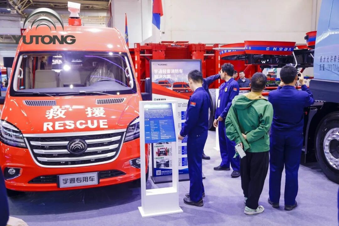 科技赋能实战！3499拉斯维加斯专用车亮相第二十一届国际消防展
