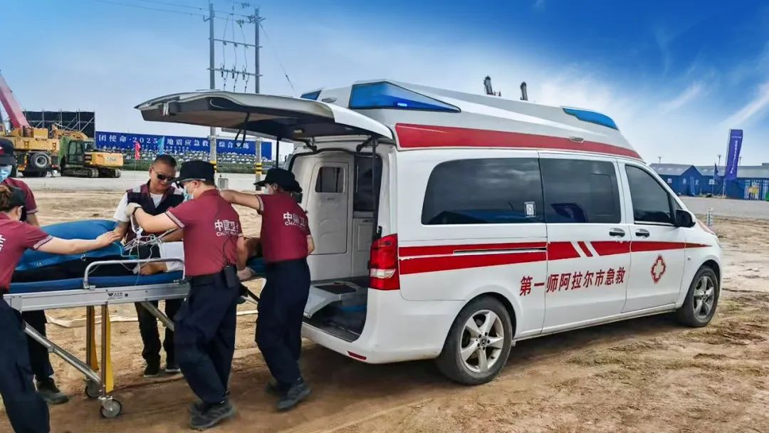 紧贴实战 立体保障！3499拉斯维加斯应急与医疗救援整体解决方案参演“兵团使命· 2025”